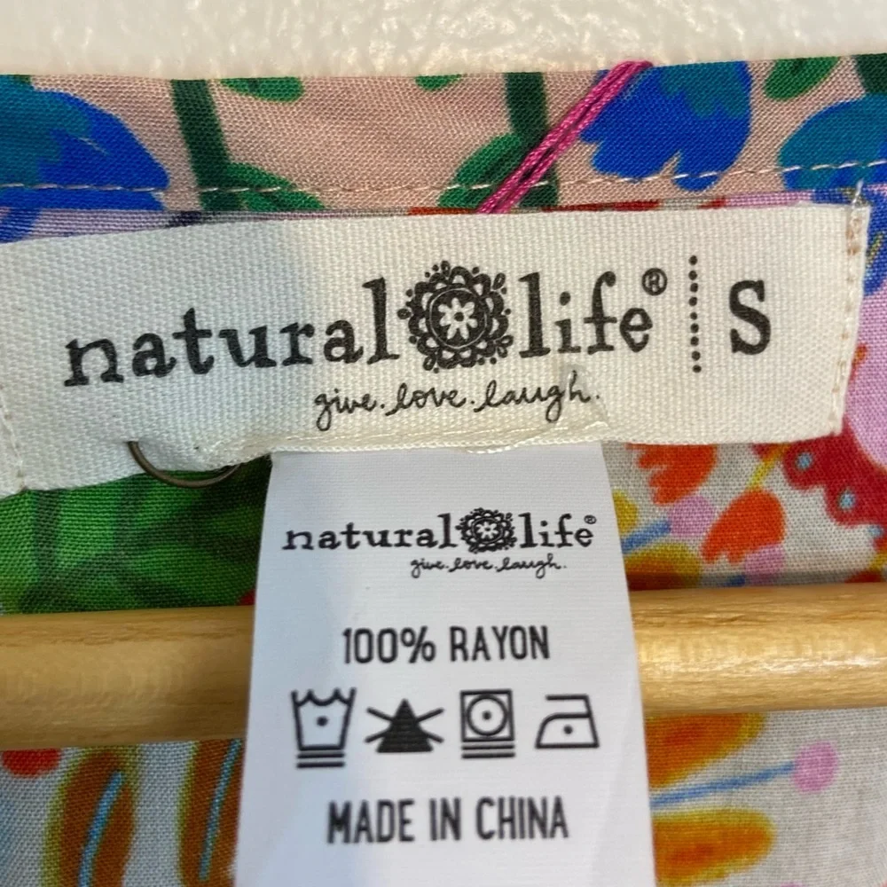 NATURAL LIFE Colorful Maxi Dress BNWT - Picture 4 of 11